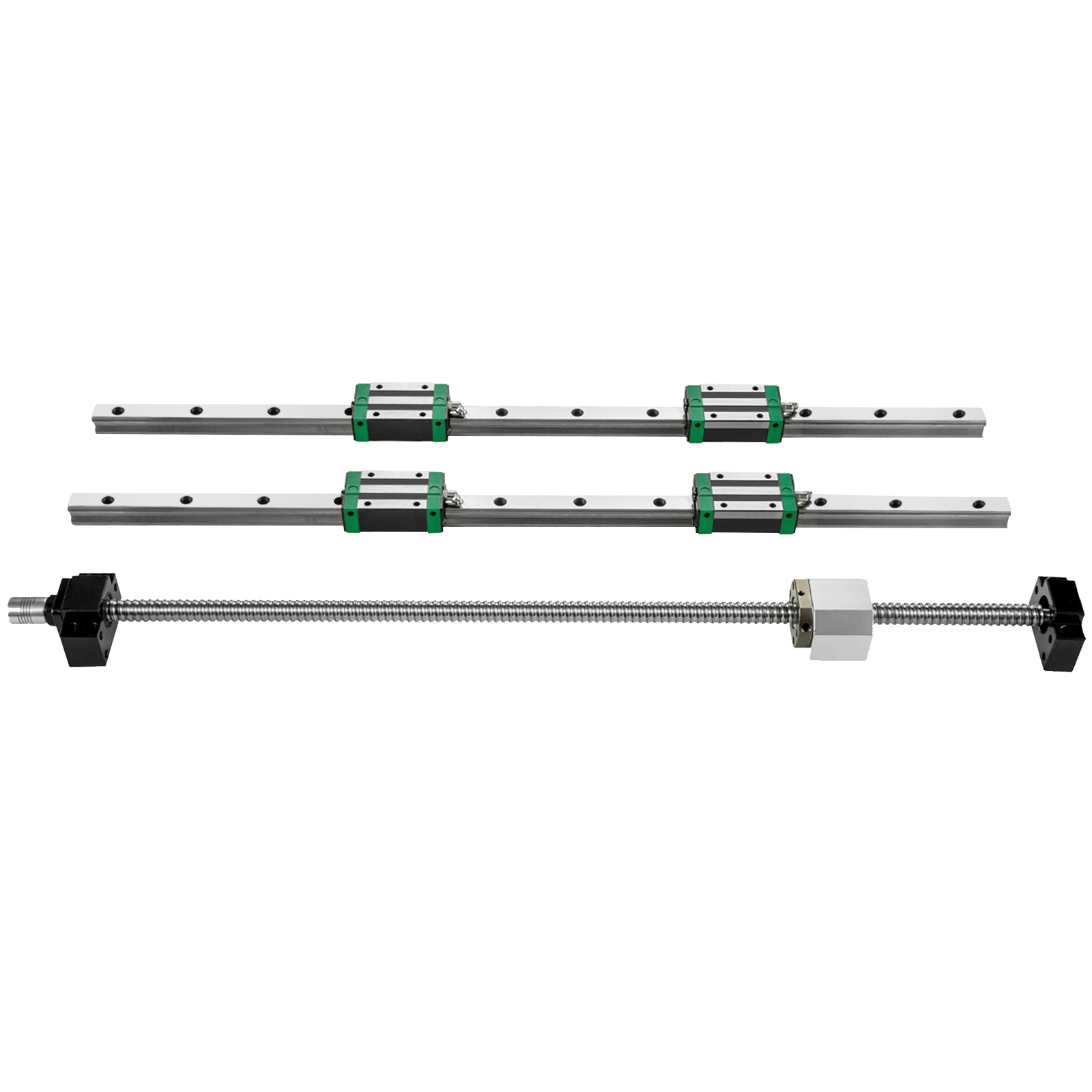 Linear Guide Rail 2Pcs HGR20-1 - Hgr20 Linear Guide Rail Ballscrew Set review and price